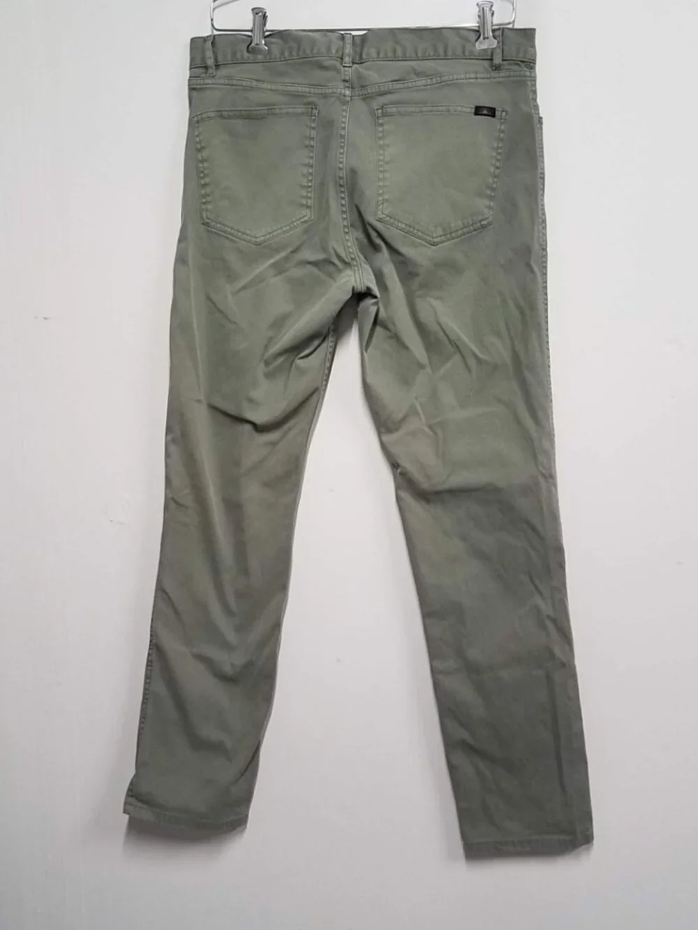 Faherty Comfort Twill 5-Pocket Pant 33 Surplus Green MBC0010-SPG Organic Cotton